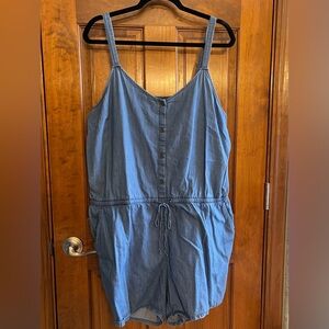 Old Navy chambray romper